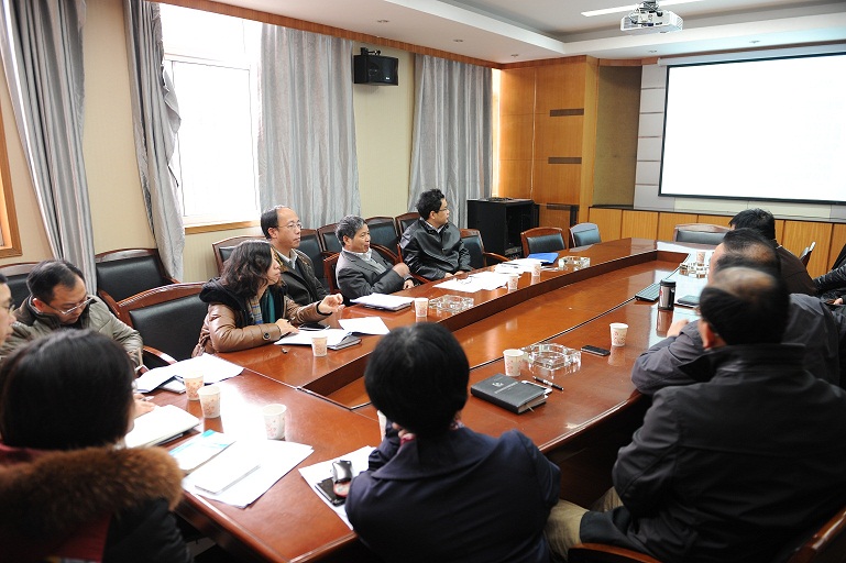 副校长谈广鸣到哔哩轻小说调研学科建设工作